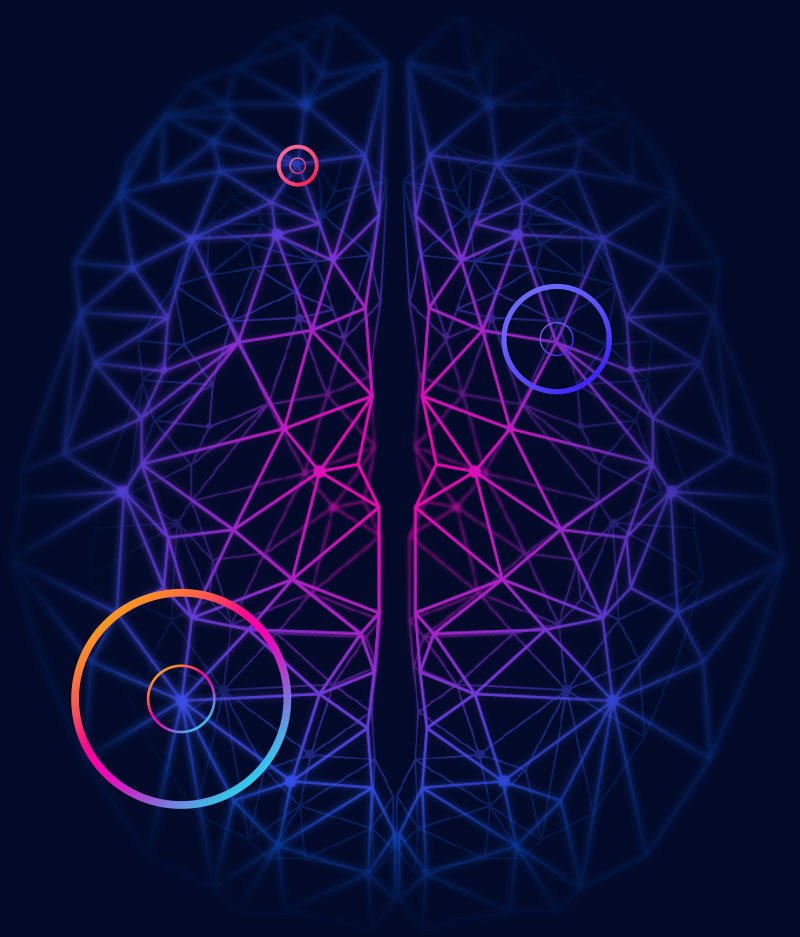 Ilustração de treinamento com inteligência artificial